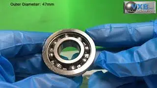 20mm Bore Radial Ball Bearing with a Flange F6204-OPEN Flanged Ball Bearing 20x47x14mm