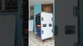 Sai audio #flightcase #amplifier #zypher #dbx2 #viralshort