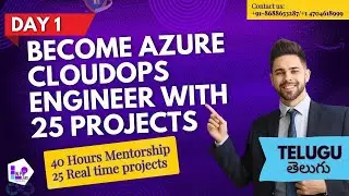 తెలుగు ~ TELUGU ~ DAY 1 - Deploying of Web Application on Azure App Services PAAS