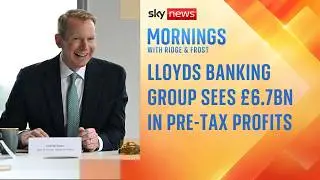 Lloyds boss on how bank has surpassed profit expectations