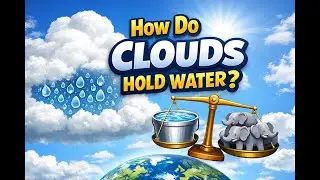 How Do Clouds Hold So Much Water Without Falling?
