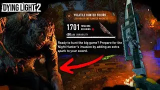 Volatile Hunter Sword & Charm Showcase In Dying Light 2