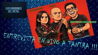 ENTREVISTA EN VIVO A TANTRA ! #rockymetal #afrodisiaco #entrevistas