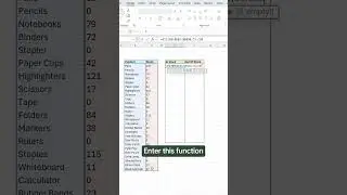How to Create an Inventory Tracker in Excel! 📦