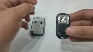 Como Clonar un Control ROGER con un Mando Universal Clonador de 433,92 MHZ