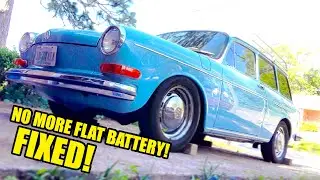🔧🚗Alternator Power Leak FIX! - VW Type 3 Squareback💥🔥