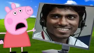 peppa shits her computer (YTP)