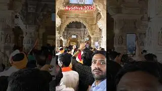 Ayodhya today full crowded 🔥🙏#jaishriram #ayodhya #hindutemple