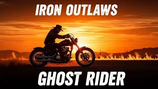 🔥 GHOST RIDER - Dark Outlaw Country Anthem | Iron Outlaws | Rebel Music for the Untamed