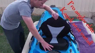 Freak elite pro angler seat install | Aftermarket hobie seat | Perth Kayak Fishing