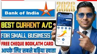 Best Bank Of India Current Account Open 2026 | Best Current Account For Small Business