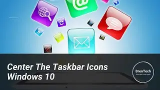 Center The Taskbar Icons In Windows 10