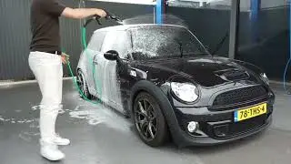 Mini Cooper S Exterior Wash &ndash; From Dirty to Clean
