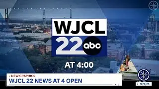 WJCL 22 News at 4 Open - 12/4/2025 (New Graphics)