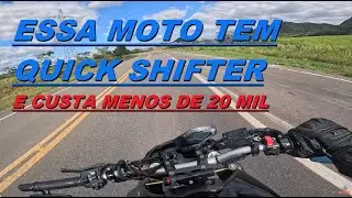 ESSA MOTO TEM QUICK SHIFTER E NINGUEM REPAROU