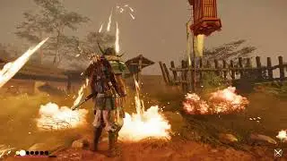 🔥 Ghost of Tsushima | Mongol Ambush & Hwacha Fire | Epic War Scene w/ Uncle Shimura