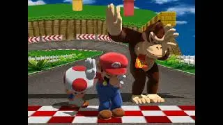MMD Imase Night Dancer Mario Toad & Donkey Kong