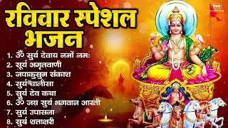 रविवार भक्ति भजन : जपाकुसुम संकाशं, ॐ सूर्य देवाय नमो नमः, सूर्यदेव अमृतवाणी, सूर्य चालीसा व आरती