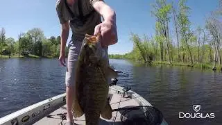 Drop-shotting with the XMatrix DXS 6103XF Spinning Rod