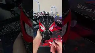 It&rsquo;s the best Miles Morales mask 🥹🕷️🤟 #spiderman #marvel #milesmorales