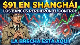 La plata EXPLOTA a $84 mientras Shangh&aacute;i alcanza los $91 (El reinicio comienza)