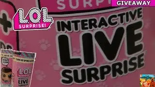 LOL  SURPRISE LIVE INTERACTIVE Pet  GET  ONE FREE in OUR GIVEAWAY