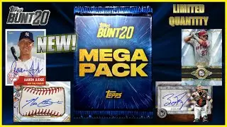 Topps Bunt: NEW! Mega Packs Limited Edition Digital Baseball Cards! I Opened Up 100+ Packs!