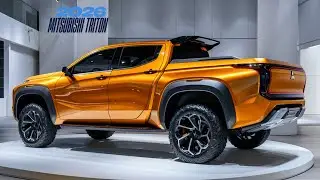 2026 Mitsubishi Triton: Tough Design, Advanced Technology, Ready to Conquer Any Terrain!
