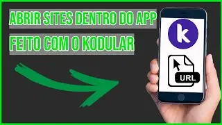 Como Abrir Sites no seu Aplicativo feito com Kodular com WebViewer