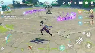 Complete the Peculiar Wonderland while dodging the entire barrage in 