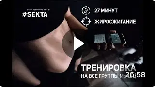 Тренировка #s60days на жиросжигание 27 минут. Все группы мышц.