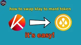 HOW TO SWAP KLAY TO MARD TOKEN IN KLAYSWAP (ENGLISH TRANSLATE) | SheepFarm in Meta-land