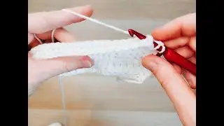 Bride prise par l'arri&egrave;re au crochet ou bride en relief arri&egrave;re