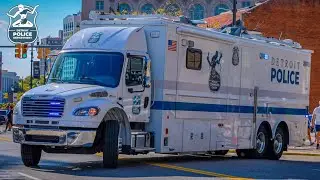 ⁴ᴷ Detroit Police Department, Mobile Command Center - Week 4 - 2025