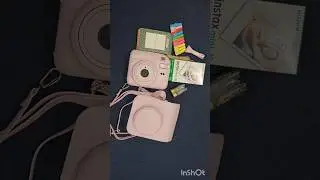 Unbox Instax Mini12 gift box #unboxing #shorts #trending #gift #reels #instaxmini12 #fujifilm #viral