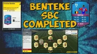 FIFA 17 Christian Benteke [special] SBC Completed