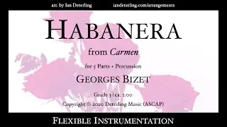 Habanera - BIZET (flexible instrumentation)