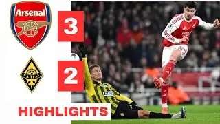 Arsenal vs kairat Almaty (3-2) match highlights | Havertz goal,gyokeres strike⚡.