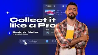 Learn to Clean and Collect the Project like a Pro. Adobe After Effects for Beginners. Free Course