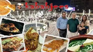 Kababjees Restaurant Lahore Food Vlog | Lahore Street Food Vlogs Largest Restaurant In Lahore