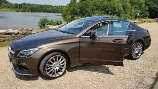 2017 Mercedes CLS Park Itself? CLS 400 AMG 4 MATIC Review Drive Parking Assist