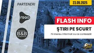 FLASH INFO - Radio KPTV - T&acirc;rgu Mureș | 23.09.2025