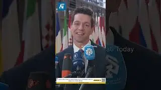 Denmark&rsquo;s Minister Kaare Dybvad Bek Arrives at EU Employment Council | Europe Politics | AT World