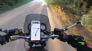 POV Countryside Motorcycle Chill Ride | Poland