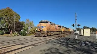 Union Pacific ICBOA at Tennent Ave Pinole, CA with UP #7359, #8341, #5797, and #8914