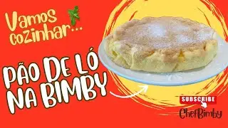 Pão de Ló húmido e delicioso com a textura perfeita de doce de ovos na sua Bimby (Thermomix)! ✨