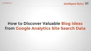 How to Discover Blog Ideas from Google Analytics Site Search Data