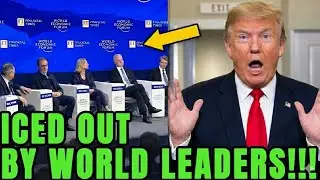Trump ISOLATED at Davos as World Leaders KEEP THEIR DISTANCE?