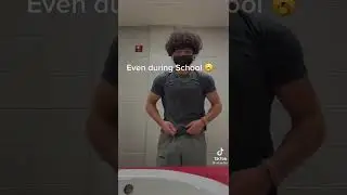 &ldquo;Flexing muscles in school&rdquo; #shorts (TikTok @ufcde3th)