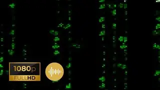 MATRIX CODE RAIN | Neo's Child Matrix With Rain Ambiance Sound | ASMR | #14